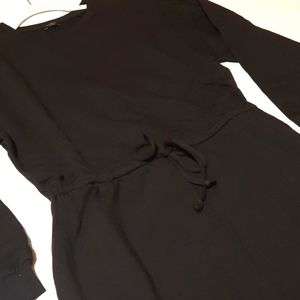 Cinched Waist Knit Dress